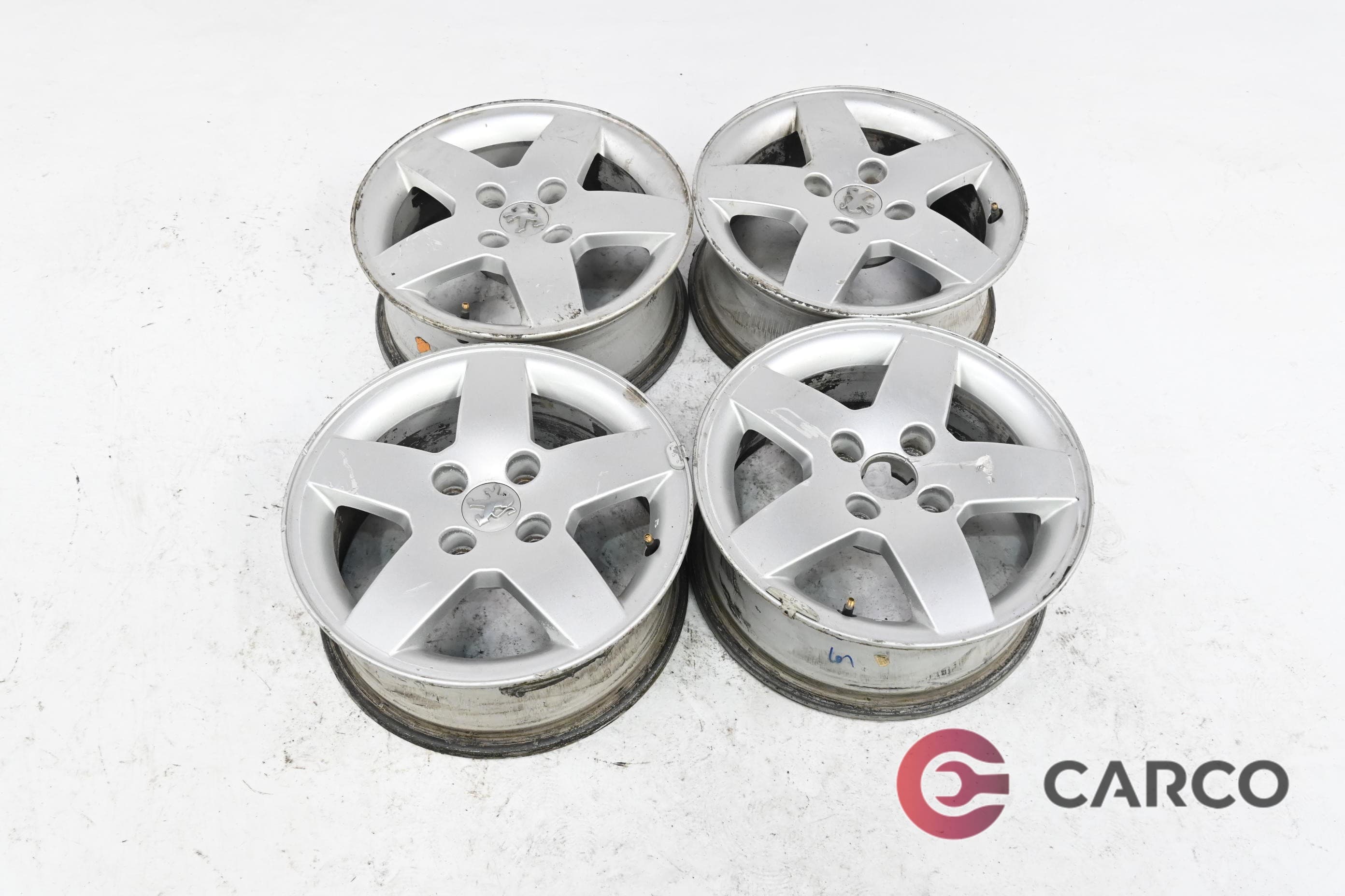 Алуминиеви джанти 15 цола 6JX15CH-23 4X108 Ц.О.65.1 4 Броя за PEUGEOT 308 (4A_, 4C_) 1.6 16V (2007)