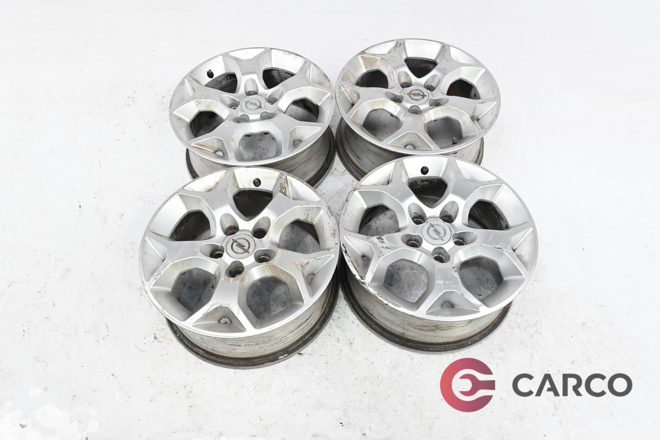 Алуминиеви джанти 16 цола 6.5JX16 ET37 5X108 Ц.О.65.1 4 Броя за OPEL ZAFIRA B (A05) 1.9 CDTI (2005)