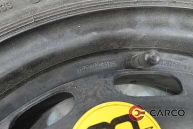 Резервна гума с джанта 14 цола Continental 175/65 R14 DOT 1408 BB5.5Jx14x47.5 4x108 Ц.О. 63.4 1 брой за FORD FIESTA V (JH_, JD_) 1.25 16V (2001 - 2010)