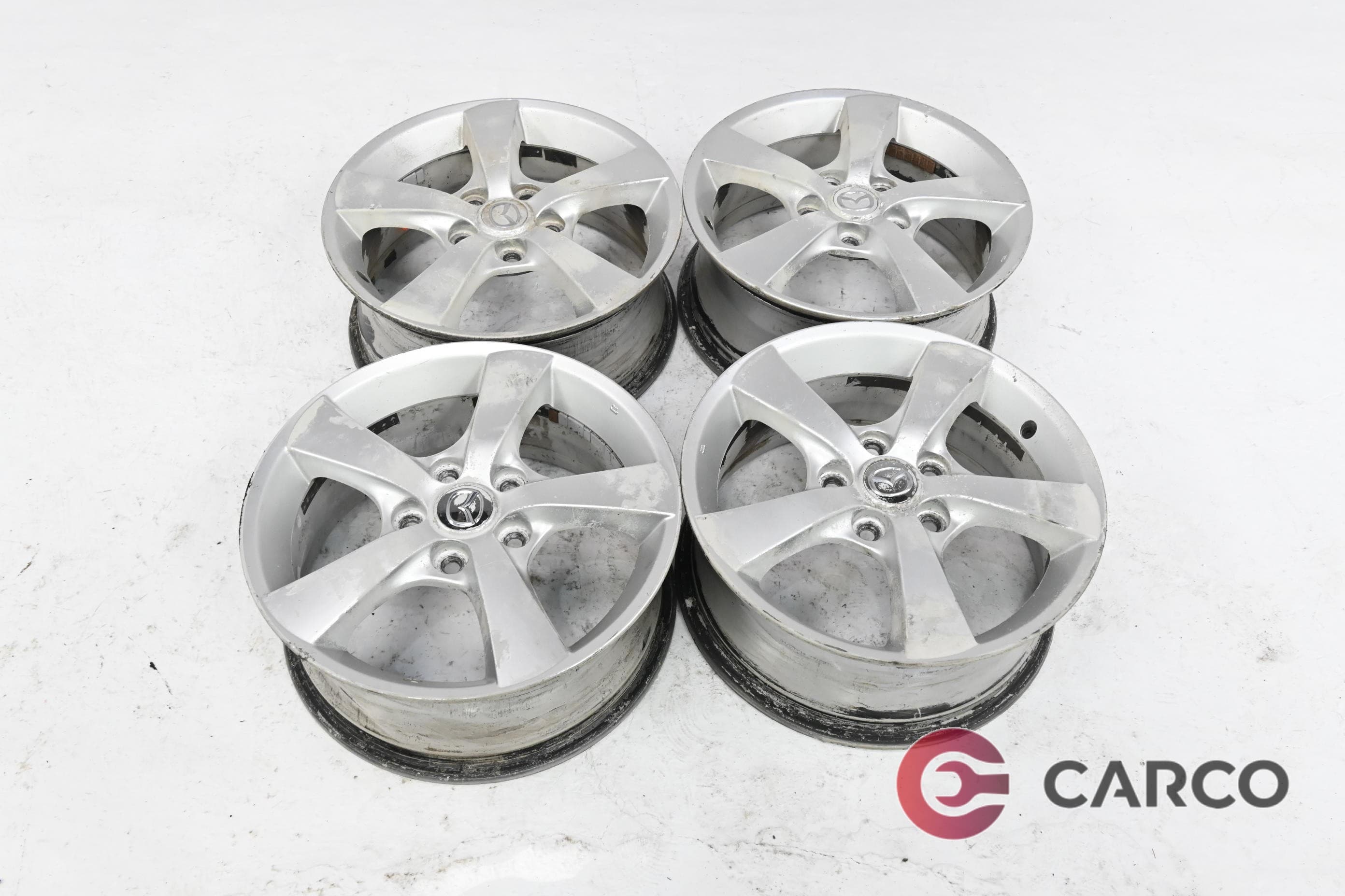 Алуминиеви джанти 16 цола 16X6.5 ET52.5 5X114.3 Ц.О.67.1 4 Броя за MAZDA 6 combi-coupe (GH) 2.0 MZR-CD (2008)