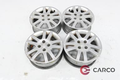 Алуминиеви джанти 15 цола 15X6J ET 45 4X100 Ц.О.56.1 4 Броя за HONDA CIVIC VII Hatchback (EU, EP, EV) 1.4 iS (EP1) (1999 - 2006)
