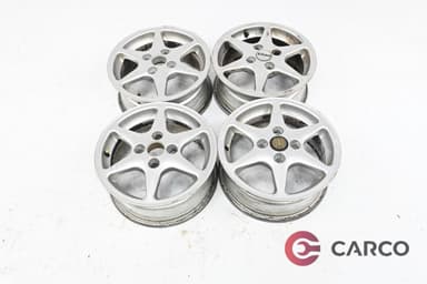 Алуминиеви джанти 14 цола 6Jx14H2 4 броя за AUDI 80 седан (8C, B4) 1.6 E (1991 - 1994)