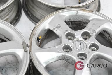 Алуминиеви джанти 15 цола 15X6JJ 5X114.3 Ц.О. 67.1 4 Броя за MAZDA 3 (BK) 2.0 (2003 - 2009)