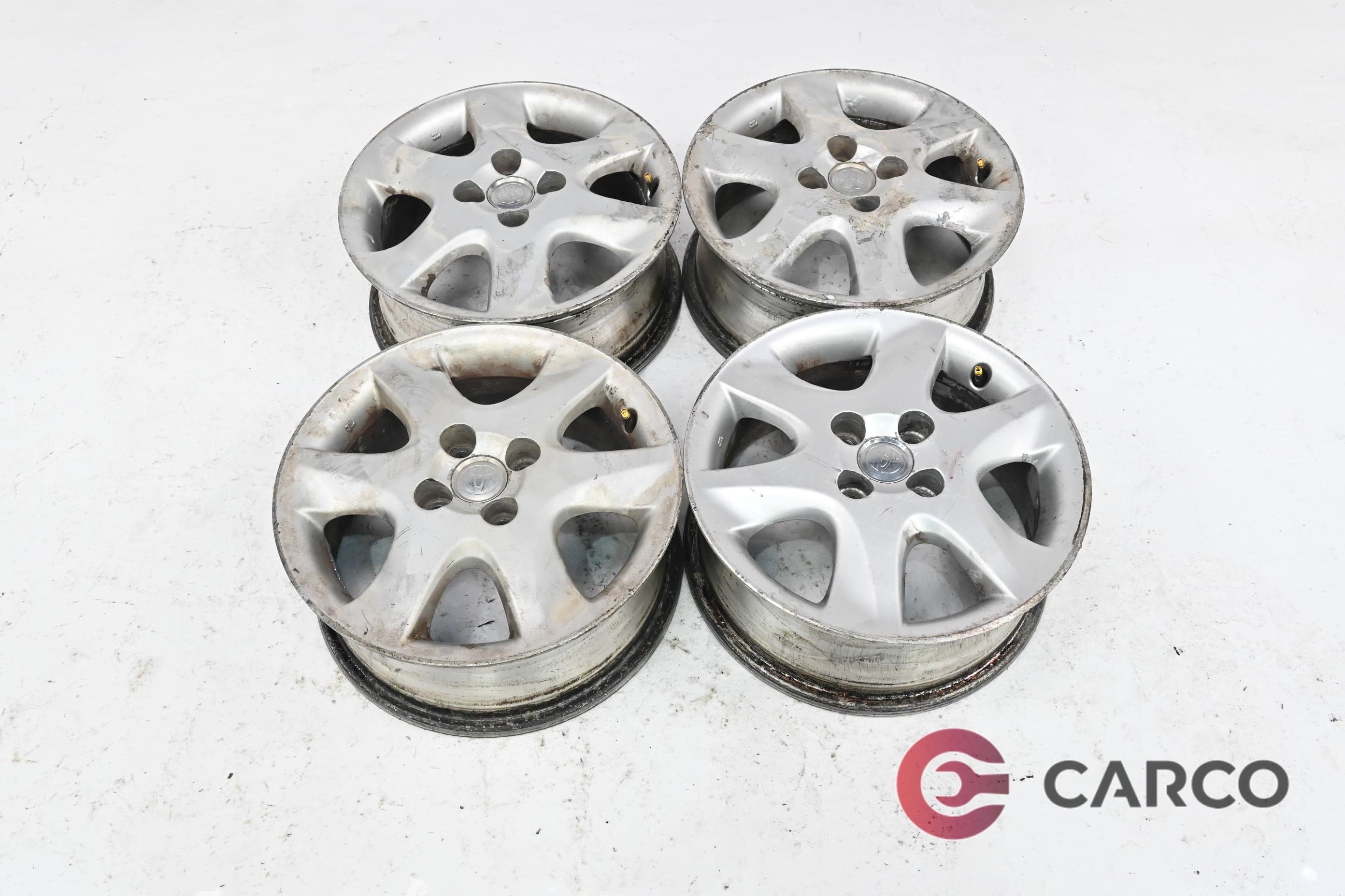 Алуминиеви джанти 15 цола J15X6JJ ET45 4X100 Ц.О.54.1 4 Броя за TOYOTA COROLLA седан (_E12) 1.4L 16V (2001 - 2006)