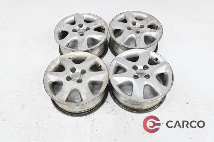 Алуминиеви джанти 15 цола J15X6JJ ET45 4X100 Ц.О.54.1 4 Броя за TOYOTA COROLLA седан (_E12) 1.4L 16V (2001 - 2006)