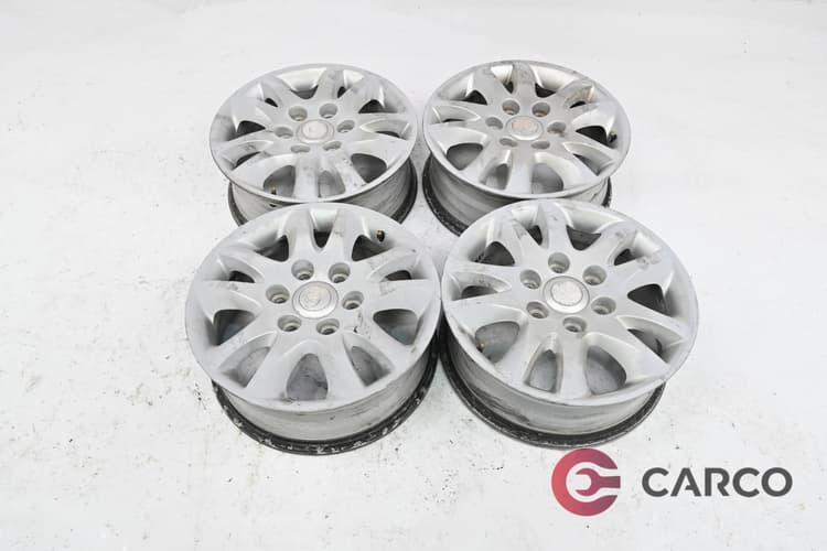 Алуминиеви Джанти 17 цола 17X6.5 6X139.7 Ц.О.92.3 4 Броя за KIA CARNIVAL II (VQ) 2.9 CRDI (2006 - 2014)