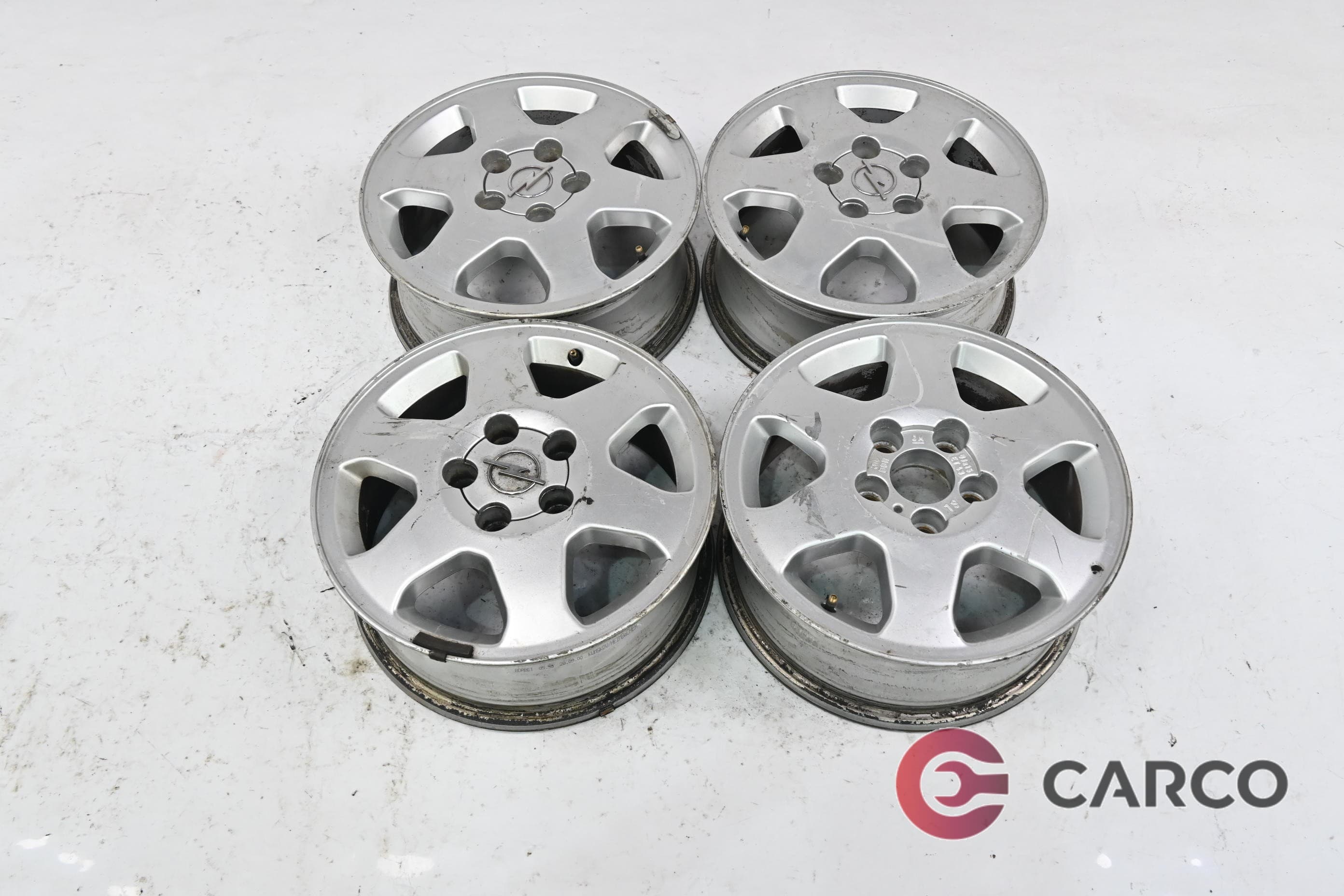 Алуминиеви джанти 15 цола 6JX15 ET43 5X110 Ц.О.65.1 4 Броя за OPEL ZAFIRA A (F75_) 1.6 16V (1999 - 2005)