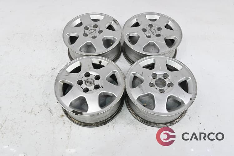 Алуминиеви джанти 15 цола 6JX15 ET43 5X110 Ц.О.65.1 4 Броя за OPEL ZAFIRA A (F75_) 1.6 16V (1999 - 2005)