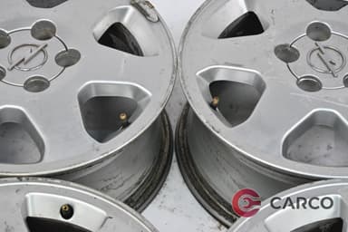 Алуминиеви джанти 15 цола 6JX15 ET43 5X110 Ц.О.65.1 4 Броя за OPEL ZAFIRA A (F75_) 1.6 16V (1999 - 2005)