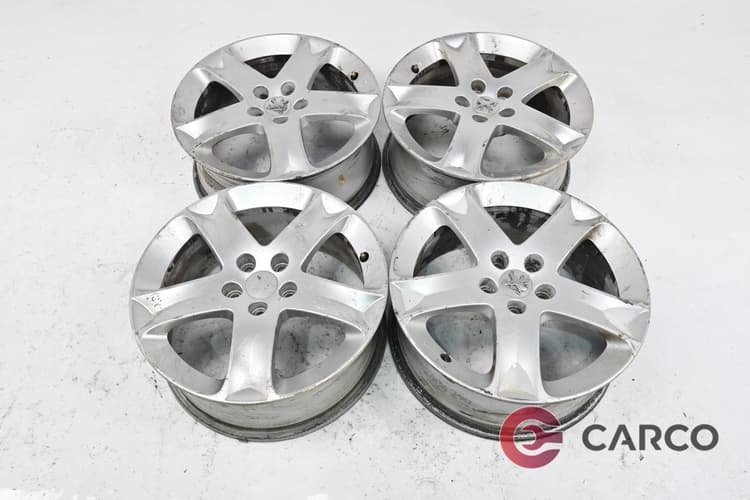 Алуминиеви джанти 17 цола 7JX17CH5 ET45 5X108 Ц.О.65.1 4 Броя за PEUGEOT 407 седан (6D_) 2.0 (2004)