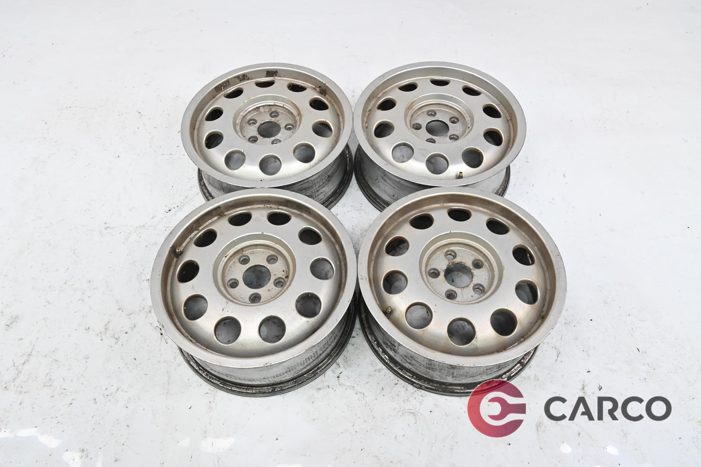 Алуминиеви джанти 15 цола 6JX15H2 ET38 5X100 Ц.О.57.1 4 Броя за AUDI A3 (8L1) 1.8 T quattro (1996 - 2003)