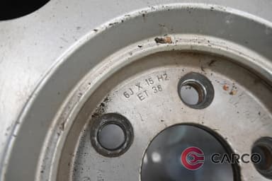 Алуминиеви джанти 15 цола 6JX15H2 ET38 5X100 Ц.О.57.1 4 Броя за AUDI A3 (8L1) 1.8 T quattro (1996 - 2003)