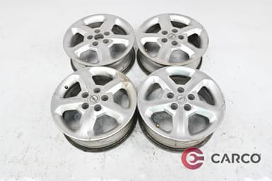 Алуминиеви джанти 16 цола 6.5JX16 ET37 5X108 Ц.О.65.1 4 Броя за OPEL ZAFIRA B (A05) 1.9 CDTI (2005)