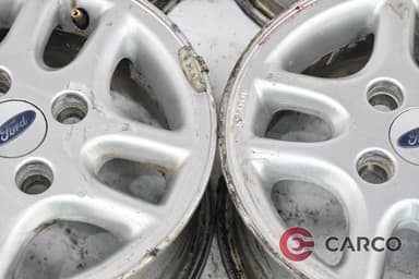 Алуминиеви джанти 13 цола 5.5JX13H2 ET41 4X108 Ц.О.63.4 4 Броя за FORD KA 1.0 (2008 - 2016)