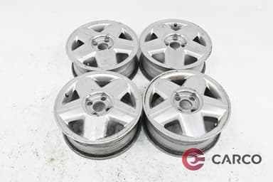 Алуминиеви джанти 15 цола 6JX15CH4-43 4X100 Ц.О.60.1 4 Броя за RENAULT MEGANE I Coach (DA0/1_) 1.6 16V (DA0B, DA04, DA11) (1996 - 2003)