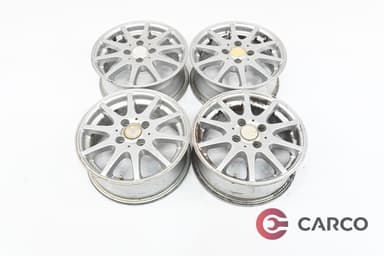 Алуминиеви джанти 14 цола 5.5Jx14H2 ET35 4X100 Ц.О.60.1 4 Броя за RENAULT CLIO Mk II (BB0/1/2_, CB0/1/2_) 1.2 (BB0A, BB0F, BB10, BB1K, BB28, BB2D, BB2H, CB0A...) (1998)