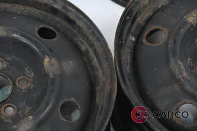 Стоманени джанти 15 цола J15x6JJ ET48 5x100 4 броя за SUBARU FORESTER (SH) 2.0 AWD (2008)