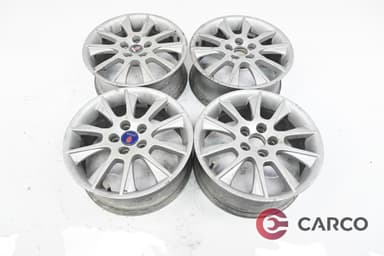 Алуминиеви джанти 17 цола 7Jx17H2 ET49 5X110 4 Броя за SAAB 9-5 седан (YS3E) 2.3 Turbo (1997 - 2009)