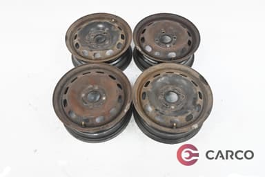 Стоманени джанти 14 цола 5.5Jx14 4x108 Ц.О. 63.4 4 Броя за FORD FIESTA V (JH_, JD_) 1.4 16V (2001 - 2010)