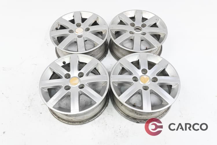 Алуминиеви джанти 15 цола 15x6J ET 46 4x114.3 4 Броя за MITSUBISHI SPACE RUNNER (N1_W, N2_W) 1.8 (N11W) (1991 - 1999)