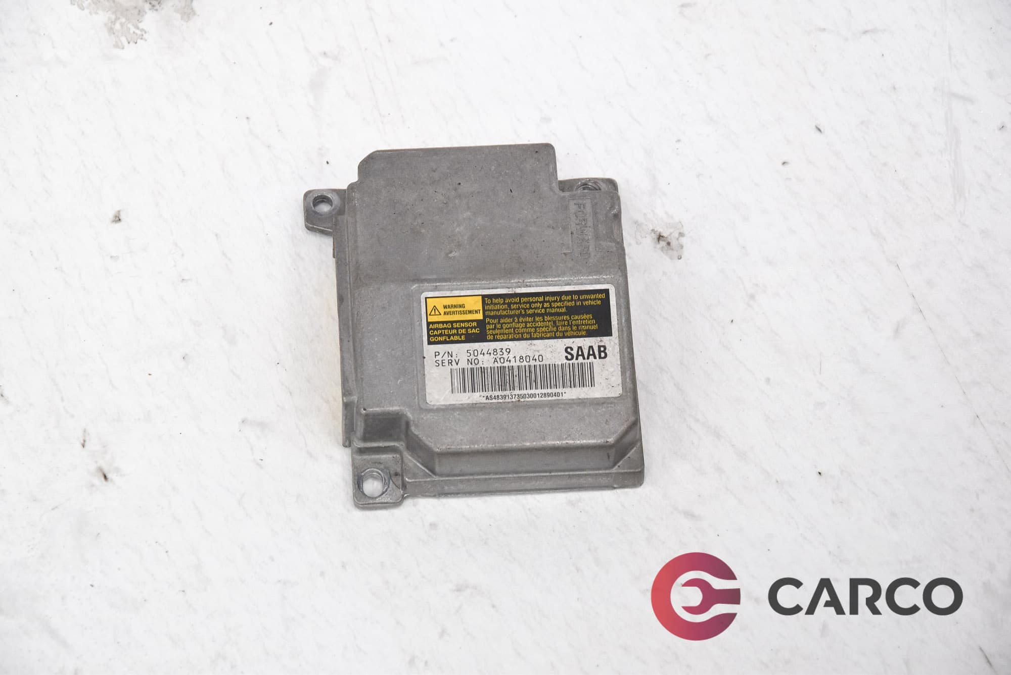 AIRBAG модул 5044839 за SAAB 9-5 седан (YS3E) 3.0 TiD (1997 - 2009)