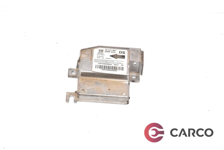 AIRBAG модул 24 417 007 за OPEL CORSA C (F08, F68) 1.0 (2000 - 2009)