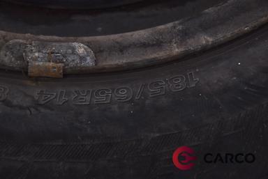 Стоманени джанти с зимни гуми Firestone 14 цола 185/65R14 Dot2211 2 броя за SEAT CORDOBA (6K2) 1.6 (1999 - 2002)