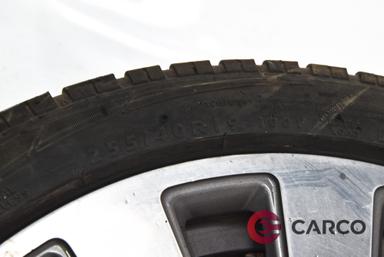 Алуминиеви джанти 19 цола със зимни гуми Dunlop 255/40R19 DOT 3713 8.5Jx19H2 ET45 4 броя за AUDI A8 седан (4E_) S8 quattro (2002 - 2010)
