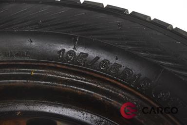 Стоманени джанти 15 цола с гуми зимни 195/65R15 DOT3213 6Jx15 4 броя за CHEVROLET NUBIRA седан 1.6 (2005)
