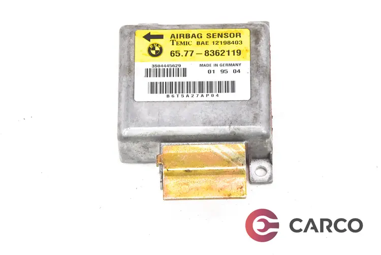 AIRBAG сензор 65.77-8362119 за BMW 3 купе (E36) 318 is (1992 - 1999)