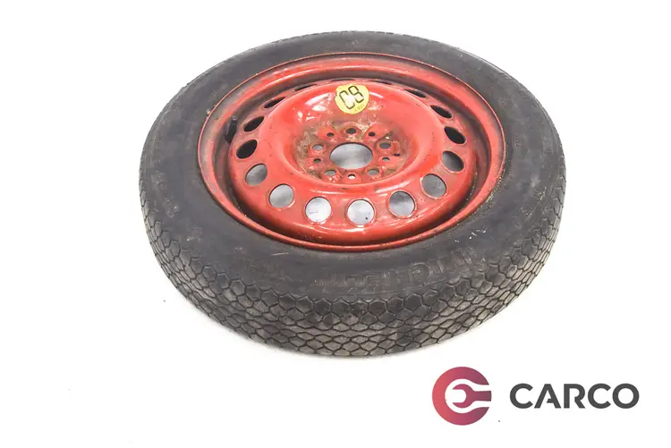 Резервна гума 15 цола с джанта 125/80R15 1 брой за ALFA ROMEO 156 (932) 1.8 16V T.SPARK (932A31__) (1997 - 2005)