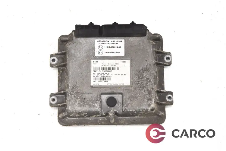 Компютър двигател 55204807 за FIAT PUNTO (188) 1.2 Natural Power (1999)
