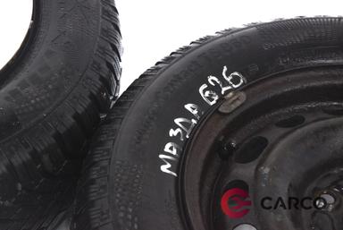 Стоманени джанти 15 цола с гуми 195/65R15 2 броя за MAZDA 626 V седан (GF) 2.0 (1997 - 2002)