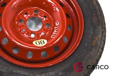 Резервна гума 13 цола с джанта 135/80R13 1 брой за FIAT PUNTO (188) 1.2 16V 80 (188.233, .235, .253, .255, .333, .353, .639...) (1999)