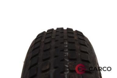 Резервна гума 15 цола с джанта 115/70D15 1 брой за MAZDA 3 (BK) 1.6 DI Turbo (2003 - 2009)