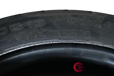 Резервна гума 13 цола с джанта 105/80D13 1 брой за HONDA CIVIC Mk III хетчбек (EC, ED, EE) 1.5 i 16V (ED6) (1987 - 1993)