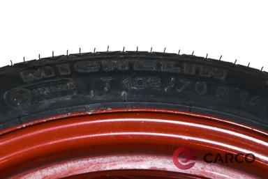 Резервна гума с 14 цола с джанта Mitchelin 105/70R14 1 брой за FIAT BRAVO I (182) 1.2 16V 80 (1995 - 2001)