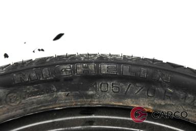 Резервна гума 14 цола Michelin 105/70R14 3.5Jx14H2 4x100 1 брой за VW GOLF Mk II (19E, 1G1) 1.6 D (1983 - 1992)