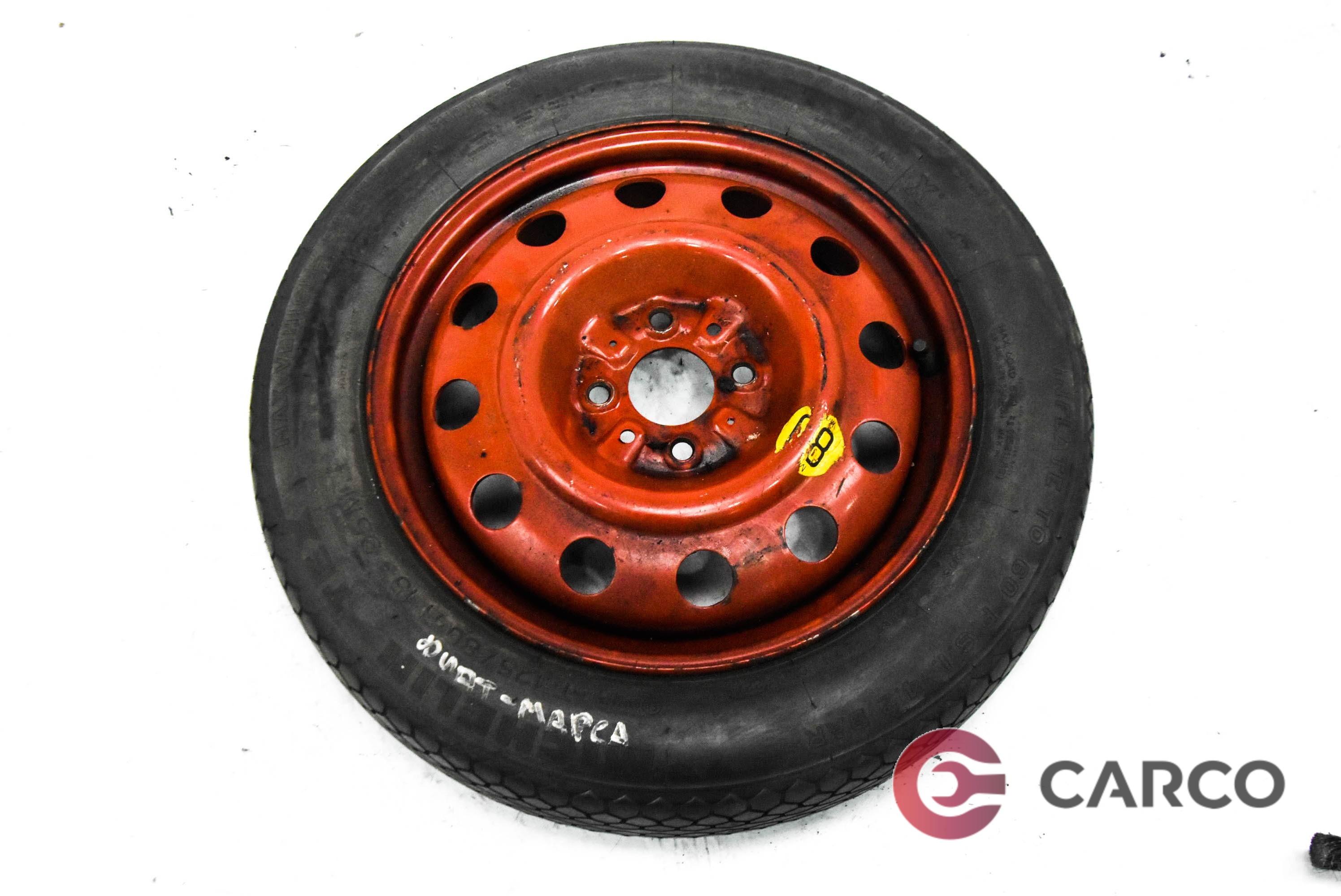 Резервна гума 15 цола с джанта 125/80R15 1 брой за FIAT MAREA (185) 1.6 16V (1996 - 2007)