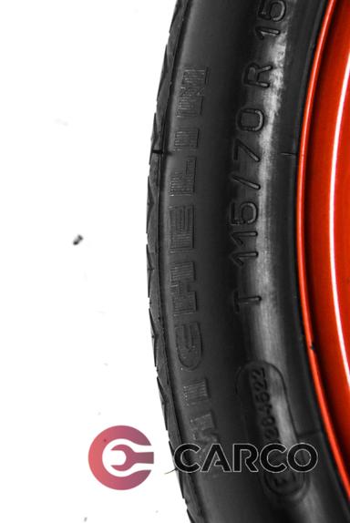 Резервна гума 15 цола с джанта 115/70R15 1 брой за ALFA ROMEO 146 (930) 1.9 JTD (1994 - 2001)