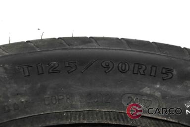 Резервна гума 15 цола GOODYEAR 125/90R15 3.5Jx15H2 30620658 1 брой за VOLVO V40 комби (VW) 1.9 DI (1995 - 2004)