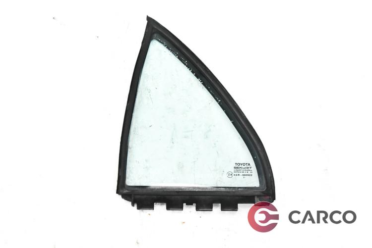 Стъкло фикс ляво за TOYOTA COROLLA седан (_E12) 1.4L 16V (2001 - 2006)