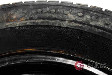 Резервна гума с джанта 15 цола Michelin 195/65R15 DOT 1300 6Jx15H2 за PEUGEOT 406 седан (8B) 2.0 HDI 90 (1995 - 2005)