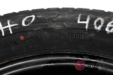 Резервна гума с джанта 15 цола Michelin 195/65R15 DOT 1300 6Jx15H2 за PEUGEOT 406 седан (8B) 2.0 HDI 90 (1995 - 2005)