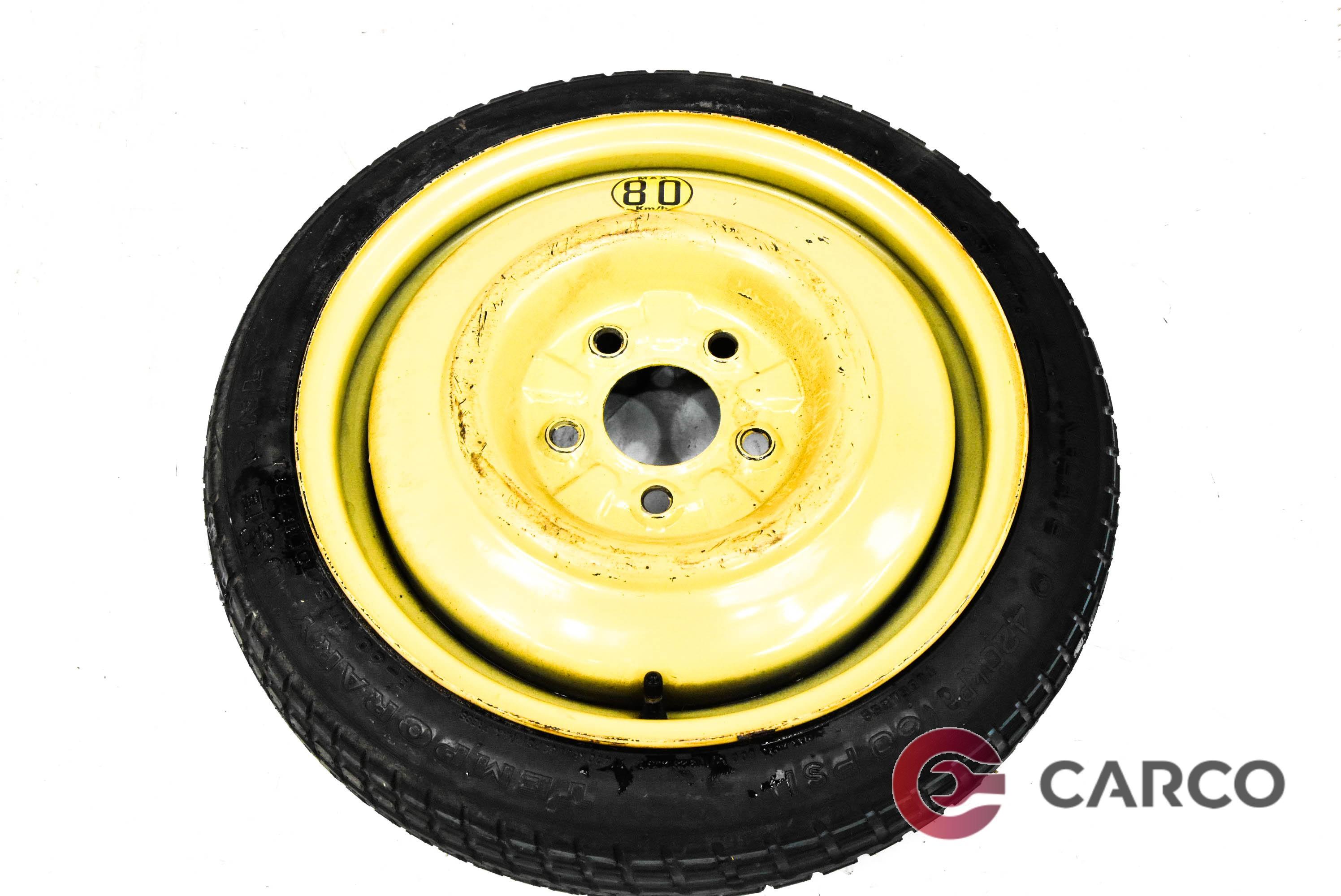 Резервна гума с джанта 15 цола 115/70D15 15x4J 1 брой за MAZDA 6 хечбек (GG) 2.0 DI (2002 - 2008)