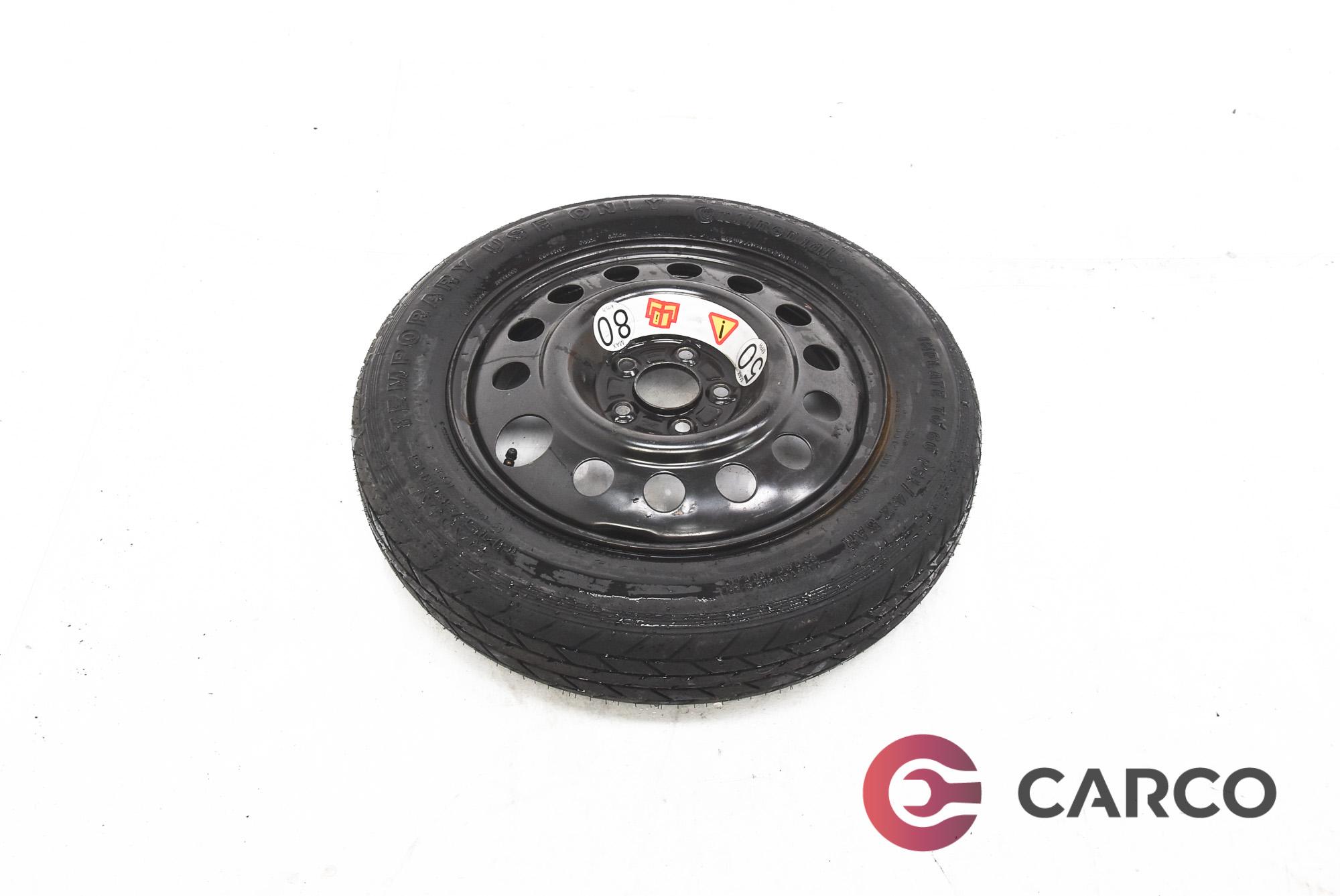 Резервна гума 16 цола с джанта 145/80 R16 1 брой за JAGUA S-TYPE седан (CCX) 3.0 V6 (1999 - 2009)