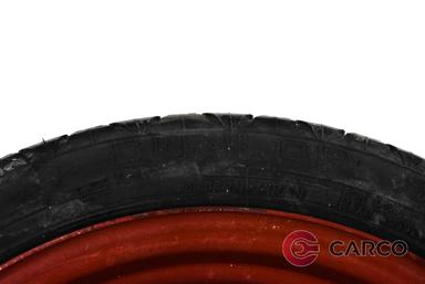 Резервна гума патерица 15 цола Dunlop 125/70D15 DOT 0901 4Tx15FH за HONDA CIVIC VII Hatchback (EU, EP, EV) 1.6 i (1999 - 2006)