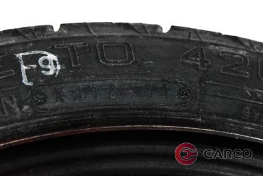 Резервна гума патерица 15 цола Dunlop 125/70D15 DOT 0901 4Tx15FH за HONDA CIVIC VII Hatchback (EU, EP, EV) 1.6 i (1999 - 2006)