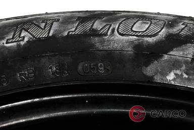Резервна гума с джанта 15 цола Dunlop 195/60R15 DOT 059 6Jx15H2 ET49 Ц.О. 65.1 5x110 за OPEL ASTRA G хетчбек (F48_, F08_) 1.4 16V (1998 - 2009)