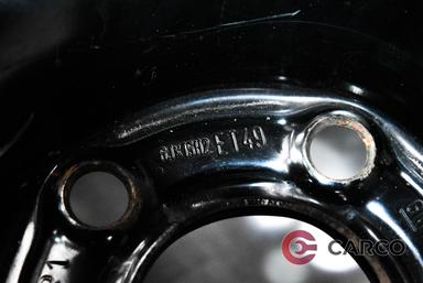 Резервна гума с джанта 15 цола Dunlop 195/60R15 DOT 059 6Jx15H2 ET49 Ц.О. 65.1 5x110 за OPEL ASTRA G хетчбек (F48_, F08_) 1.4 16V (1998 - 2009)